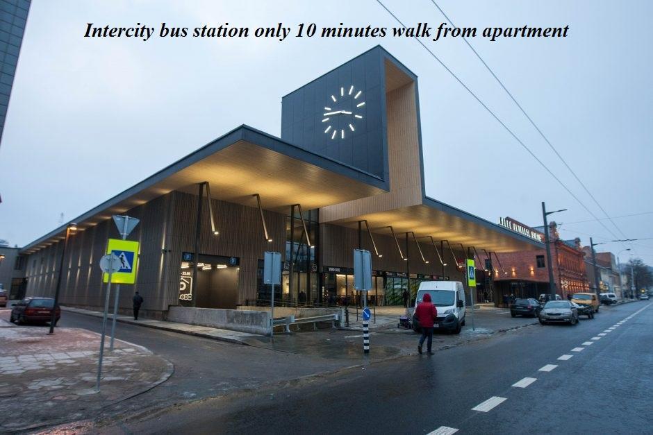 Apartamentai Kauno Centre Kaunas Exteriör bild